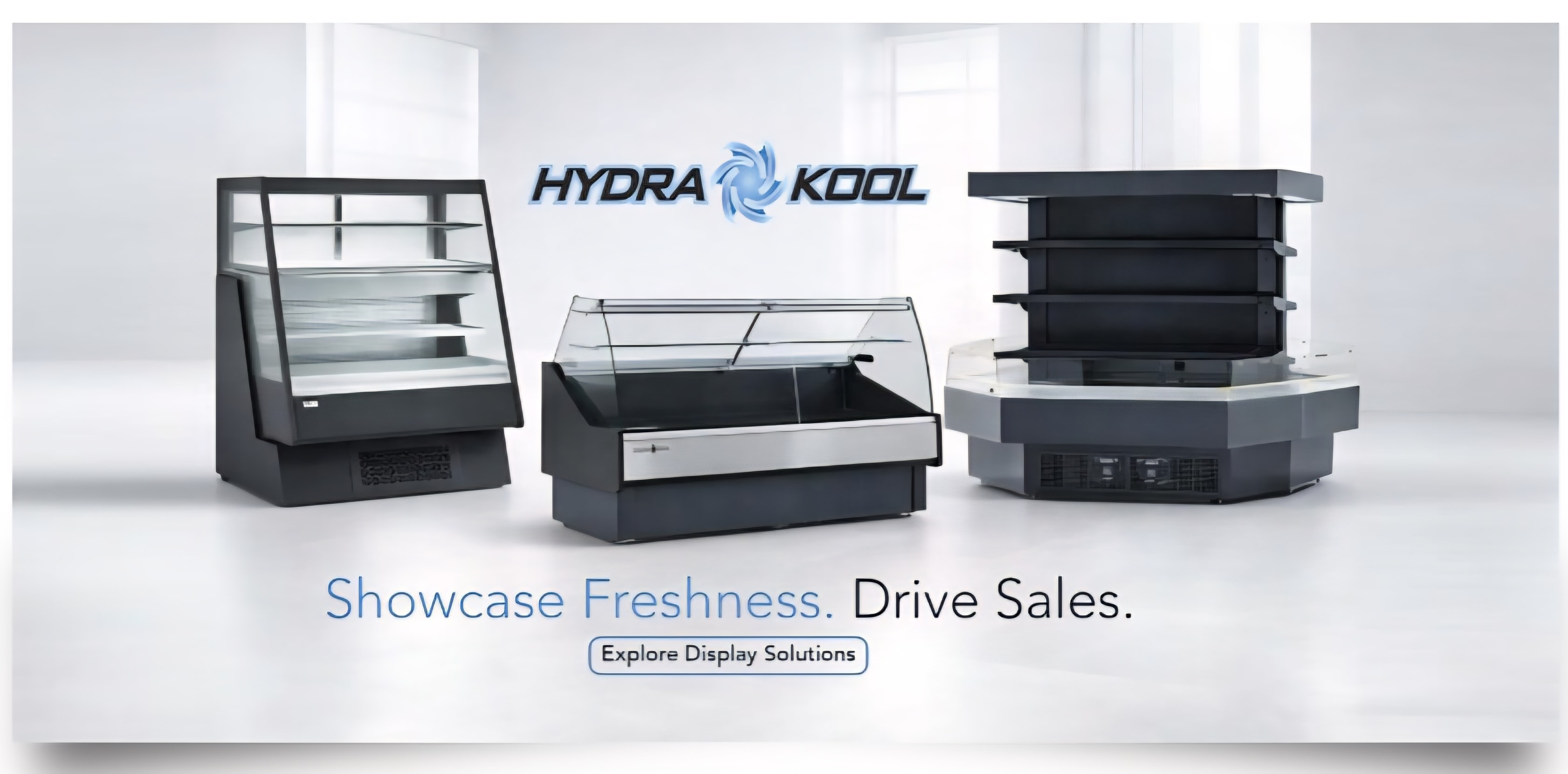 Hydra-Kool Refrigerated Display Cases